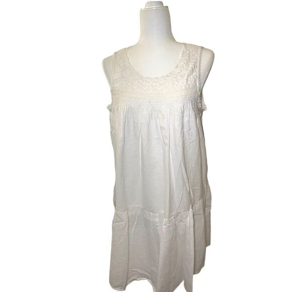 NWT Lucky Brand Embroidered Mini Dress - Picture 2 of 4